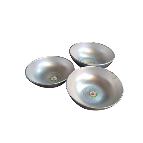 Silver Aluminium Utensil Ghamela