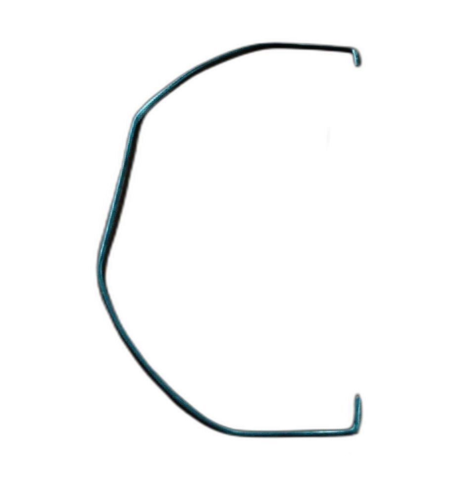 Paint Coated MS Black Bucket Handle, Size: 22 Inch (l)