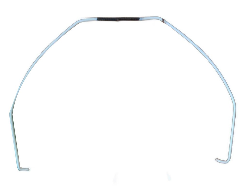 White And Black 5 Liter Plastic Bucket Handle, For Household, Size: 18 Inch