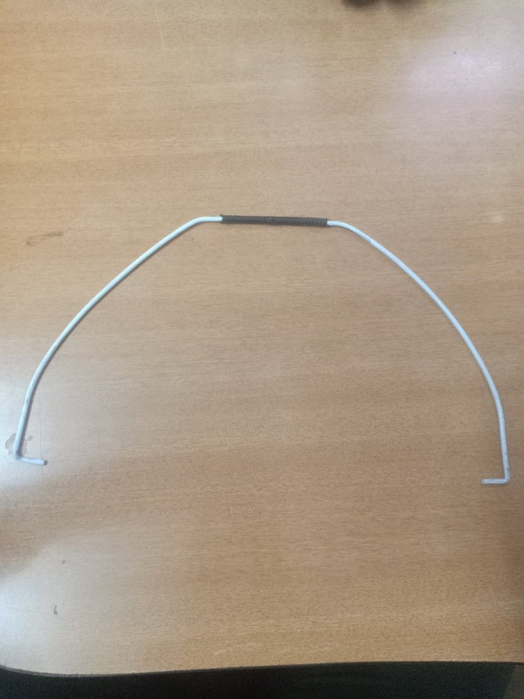 Stainless Steel White Coating Powder Coated Bucket Handle