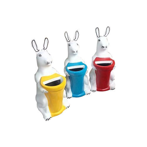 Fiber Reinforced Plastic FRP Rabbit Dustbin