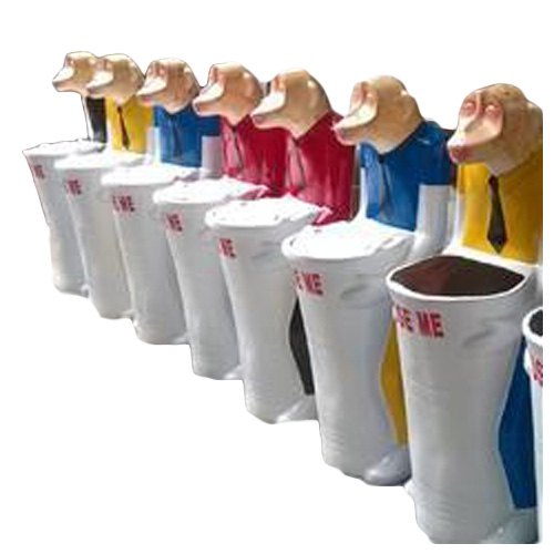Plastic Monkey Frp Dustbin, 1.5 Ft, 10 Ltr