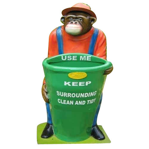 HDPE Monkey Dustbin