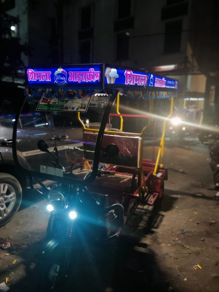DMW 120 KMS Electric Vending Cart, Loading Capacity: 200 kg
