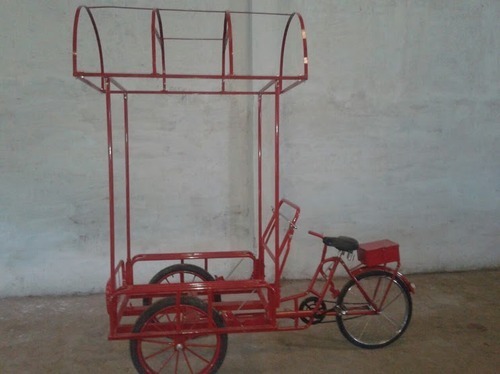 Laxmi\'s Ice Cream Tricycle Rickshaw Cart