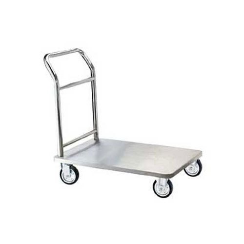 Transglobe equipments Stainless steel Platform trolley, Load Capacity: 100-150 Kg