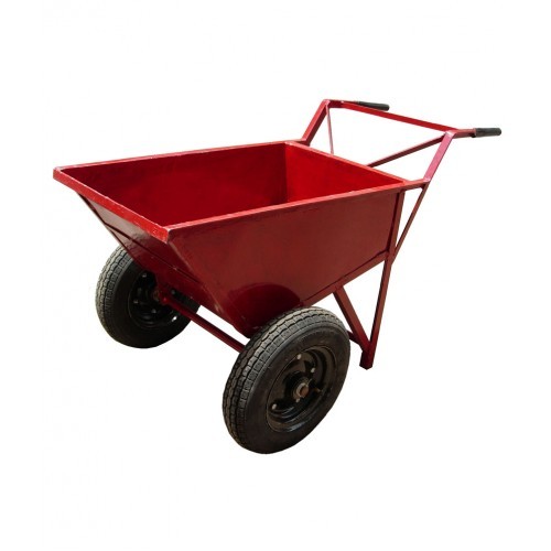 Easy Move Double Wheel Barrow, Capacity: 100 Kg, EM 129