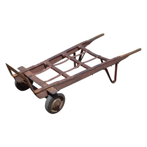 Disha Industries Iron Hand Cart, Capacity: 100 To 150 Kg