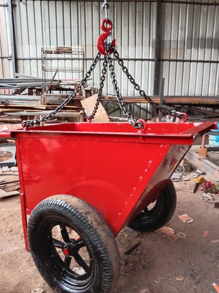 Knoxe Double Wheel Barrow, For Construction, Load Capacity: 250 kg