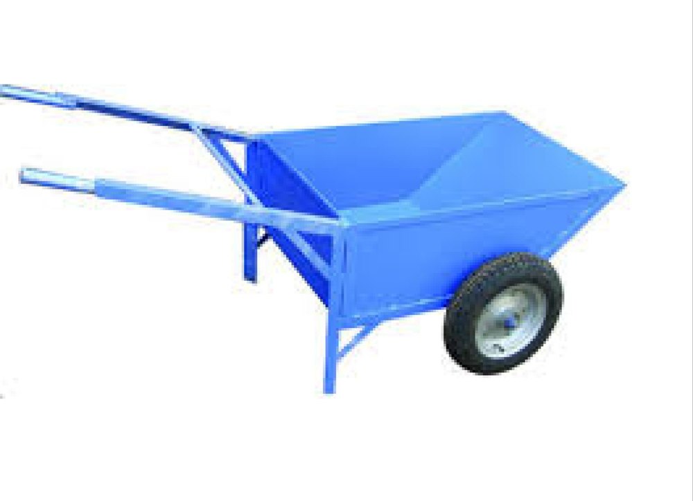 Excmach Double Wheel Barrow With Scooter Wheel, For Construction