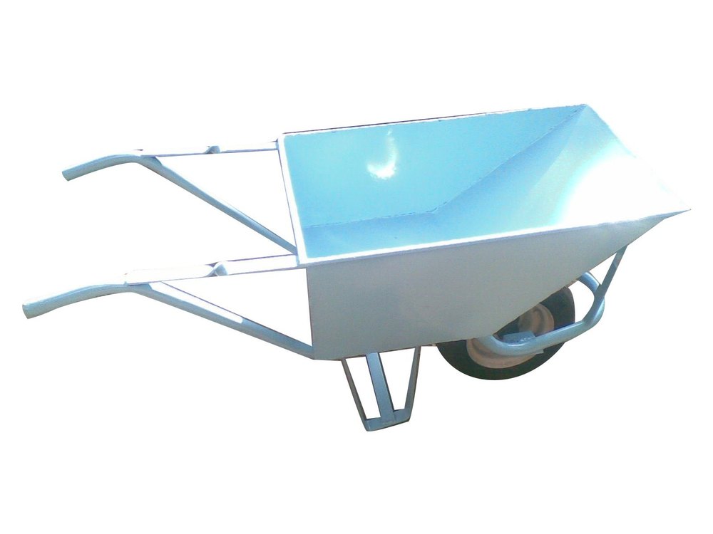 Single Wheel Barrow Trolley, For Construction, Load Capacity: 300 Kg
