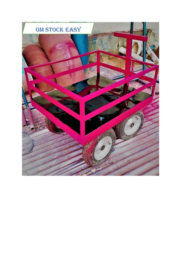 stock easy 200 mm Hand Trolley .., For Material Handling, Load Capacity: 3000kg