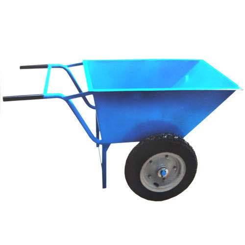 Pan Type Wheel Barrow, For Construction, Load Capacity: 400 kg