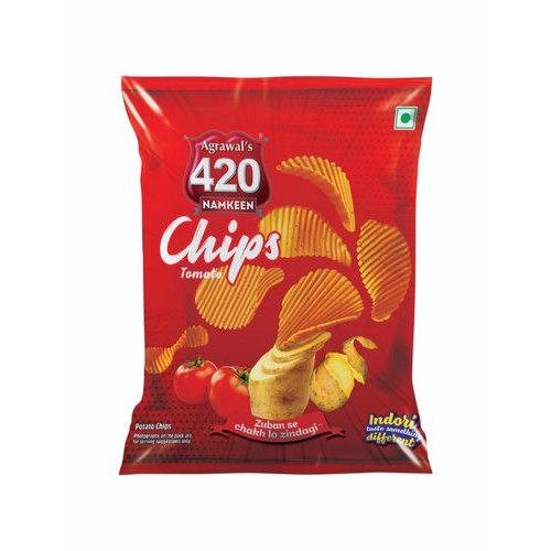 Fried Tomato Flavor Potato Chips, Packet