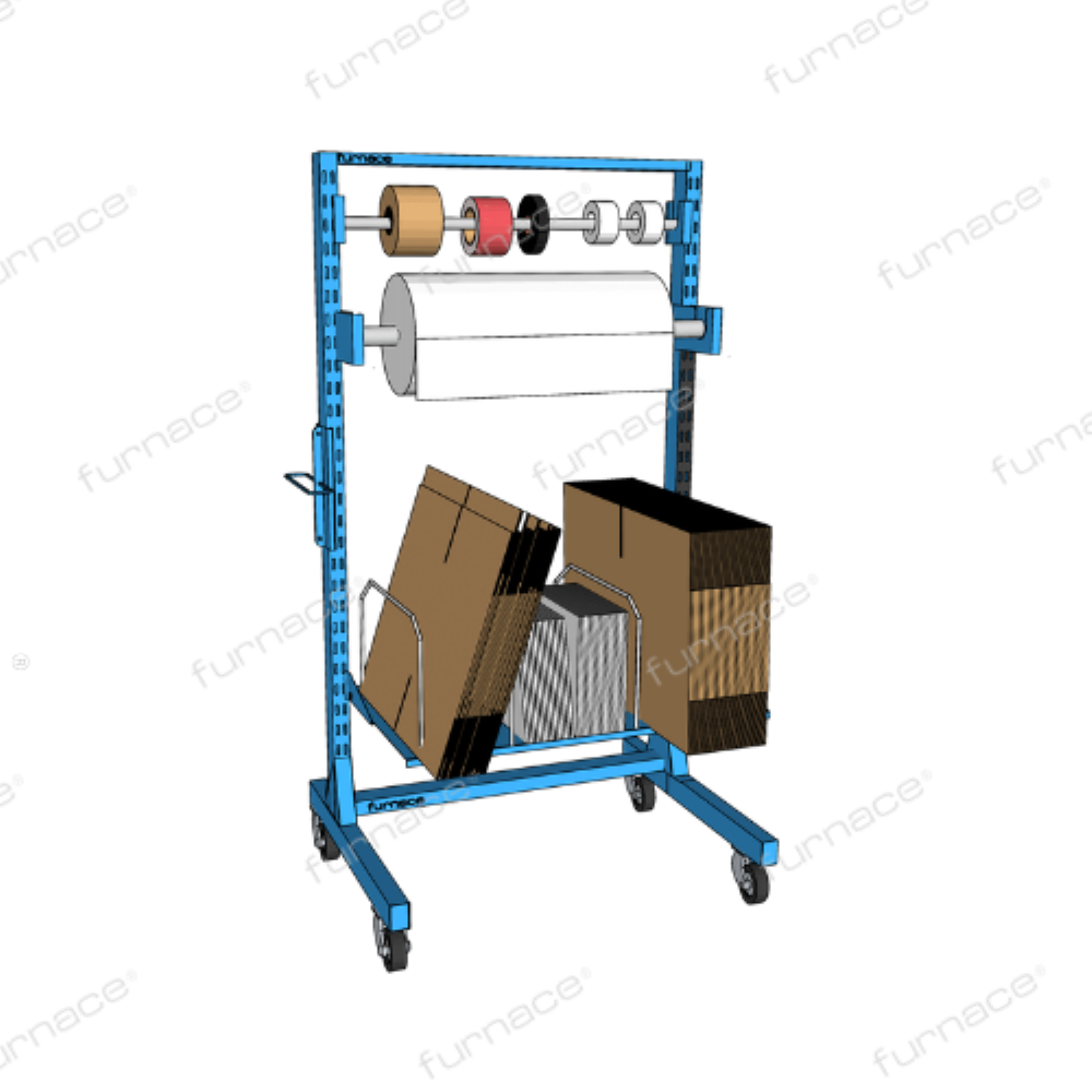 Blue, Grey and more MS and SS LINK WORK SYSTEM-Trolley, For Multi Purposes Uses