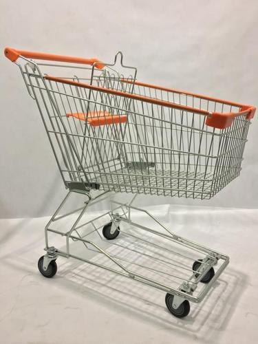 Megascope Stainless Steel ME045 Shopping Trolleys, Load Capacity: 100-150 Kg