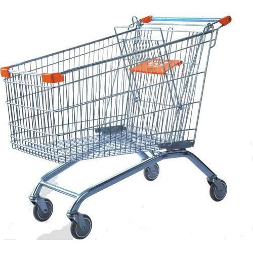 Stainless Steel Super Bazar Trolley