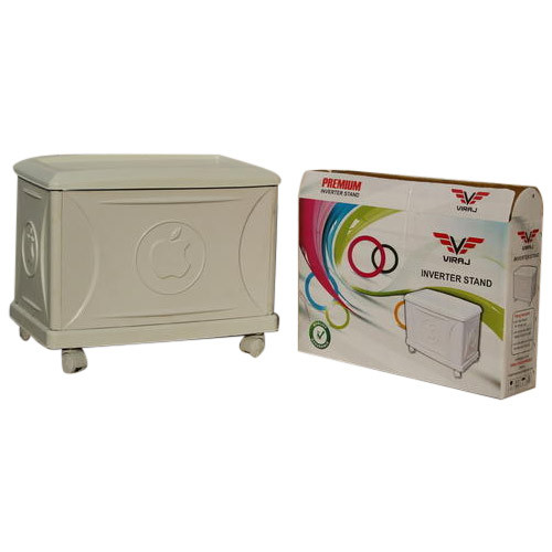 FRP White Inverter Single Battery Trolley, Box Size (mm X Mm X Mm): 640X420X520 Mm