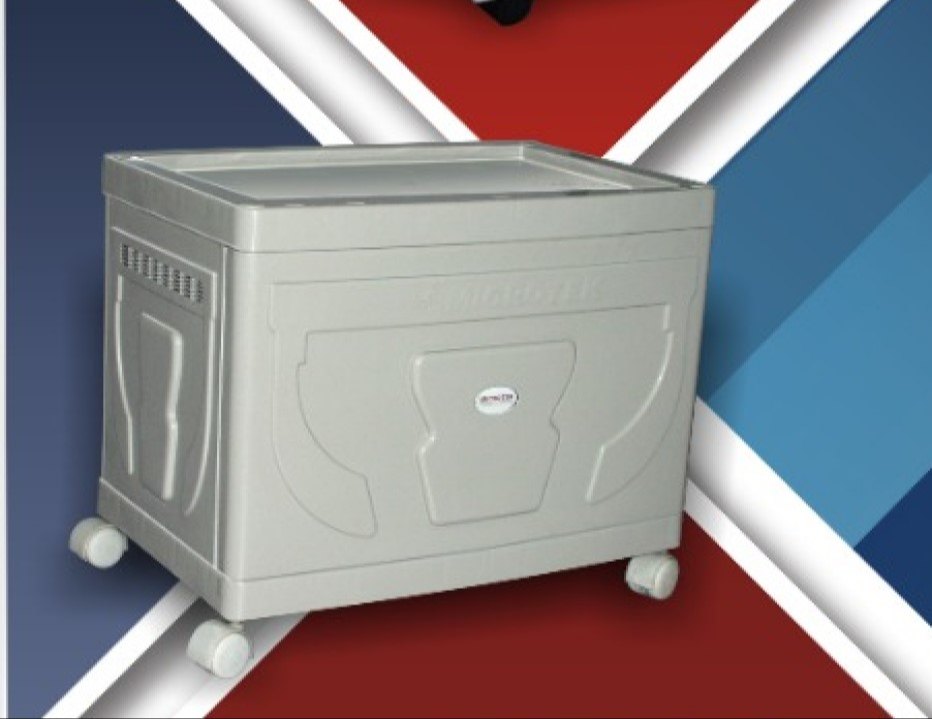 Microtek UPS Trolley Short Tubular Single Battery System
