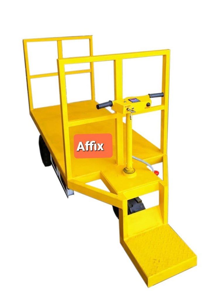 Three-Wheel Battery Powered Trolley, For Industrial, Load Capacity: 250 to 50000