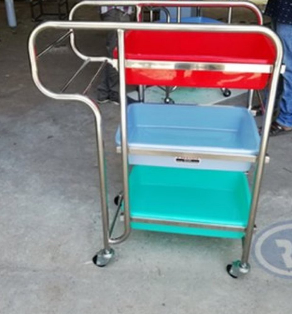RV SS Waste Collecting Trolley