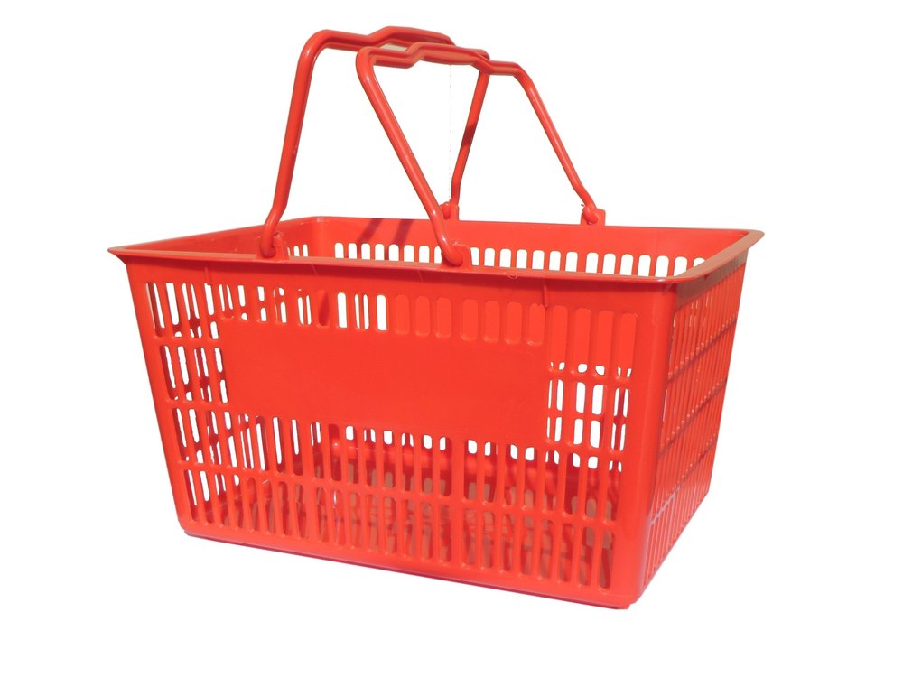 SOLUTIONS PACKAGING Plastic Shopping Basket