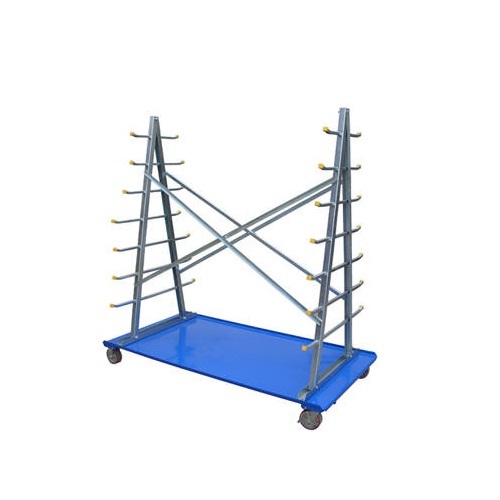 Hydraulic Trolley A Frame Cart With Storage Rack, For Industrial