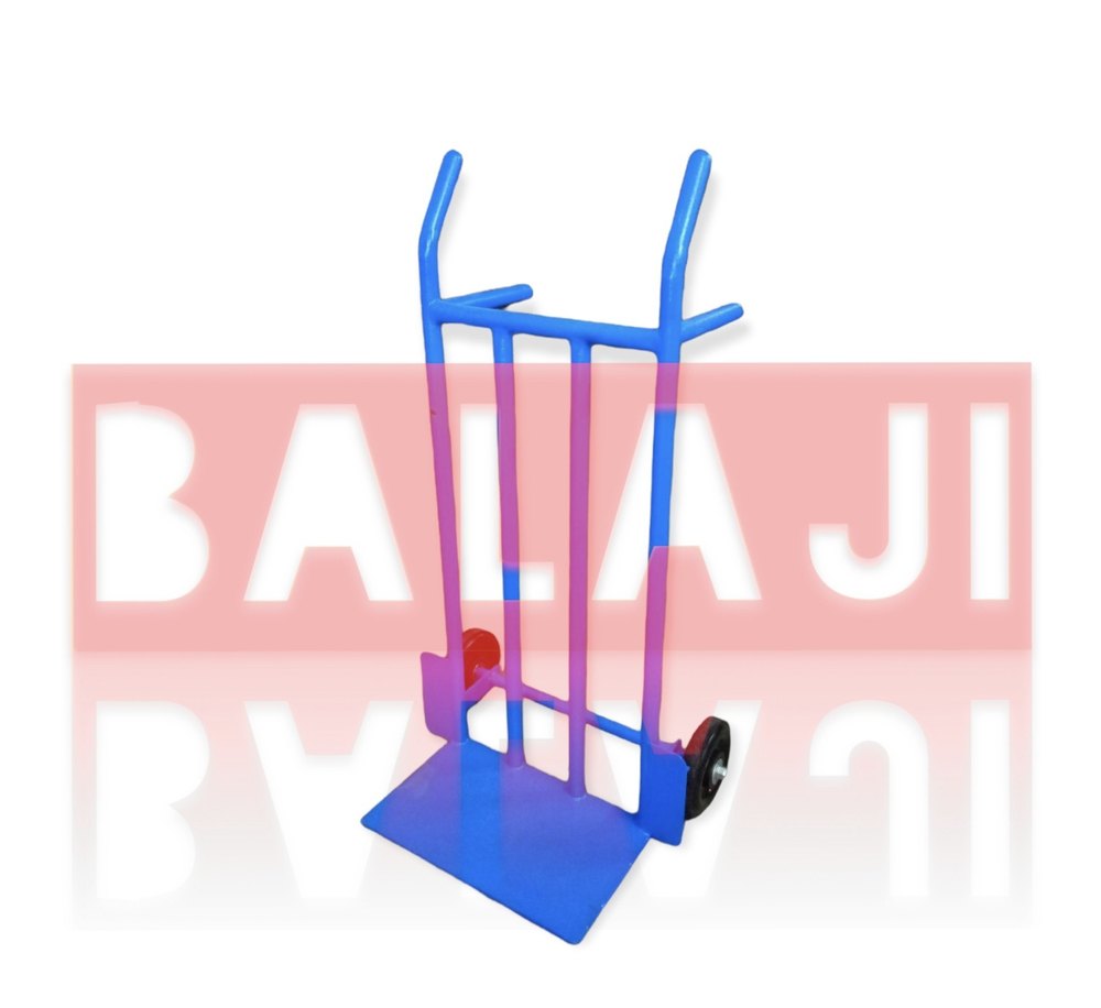 Manual Push-pull Type Mild Steel Heavy Duty Sack Trolley, Load Capacity: 150kg To 300kg