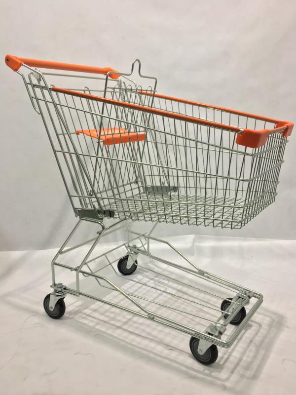 Stainless Steel Shopping Trolley