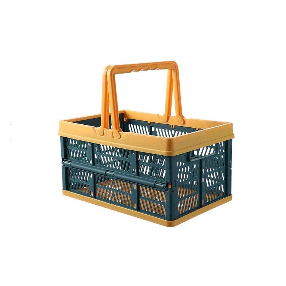 Big Bargain Store Food Shopping Basket 1 Piece Foldable Vegetable and Fruit Storage Basket 1PIS