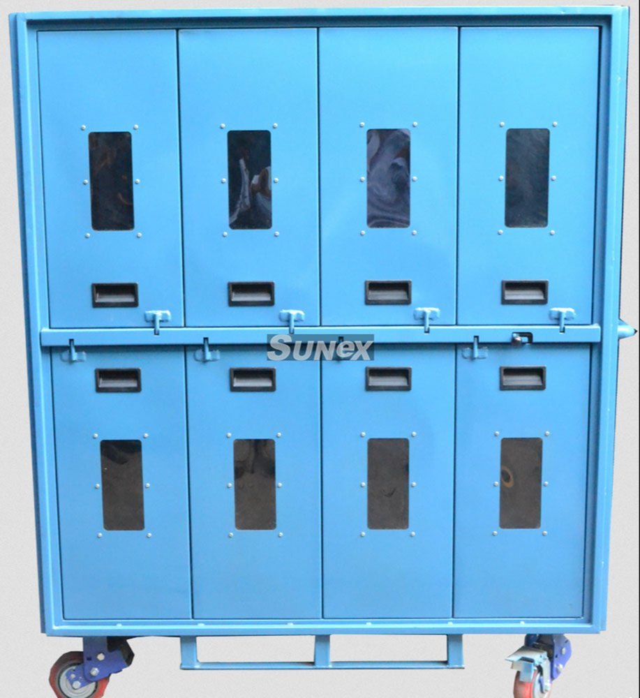 Mild Steel Industrial Line Feeding Trolley, For Material Handling