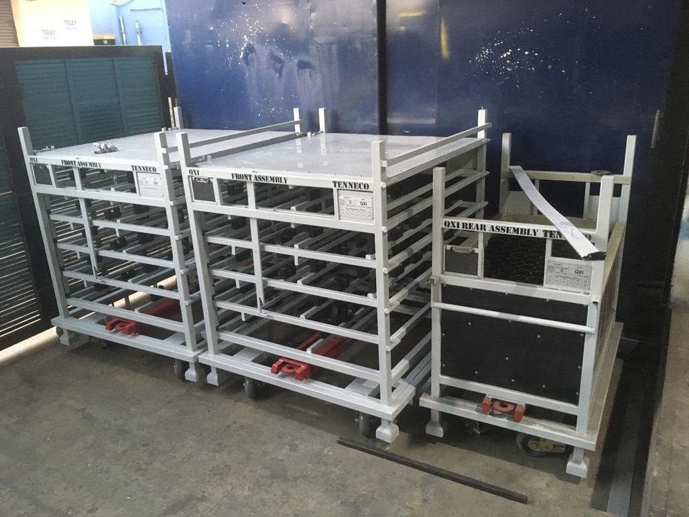 Mild Steel Industrial Part Feed Trolley