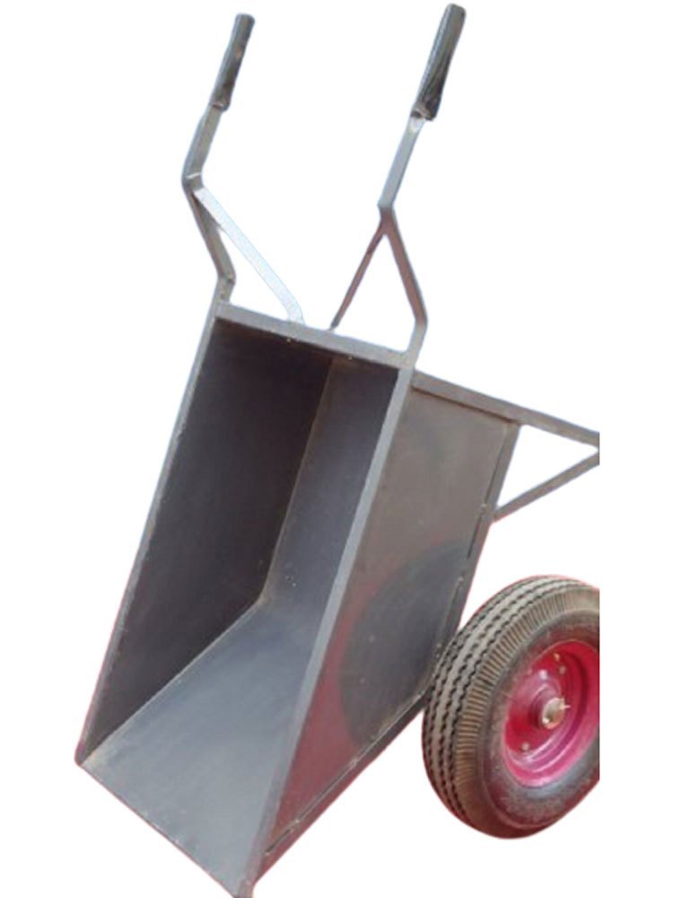 Manual 2 Wheel Mild Steel Scrap Trolley, Load Capacity: 100kg
