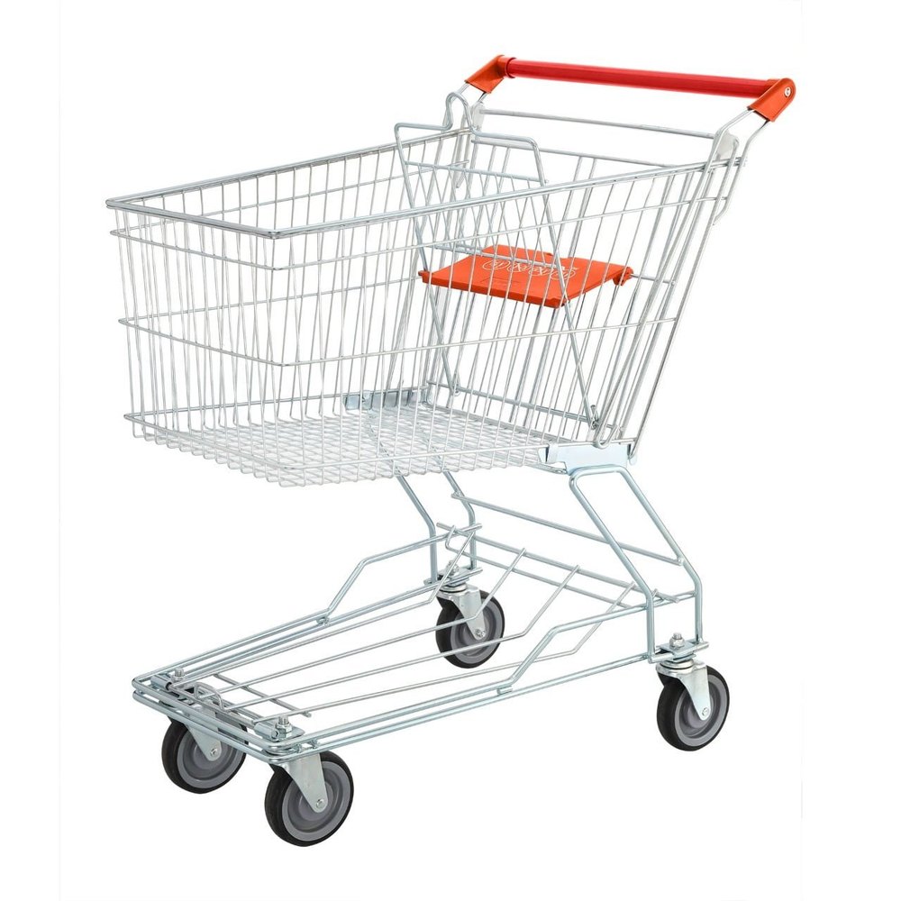 Bigapple BA-AS125 Heavy Weight King Shopping Trolley, 125L Capacity, Asian Style