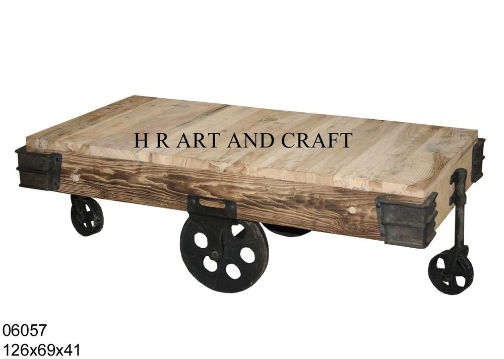 Industrial Cart Coffee Table