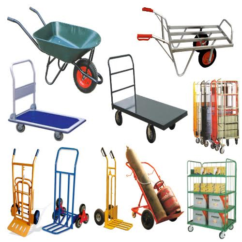 Mild Steel Industrial Trolley