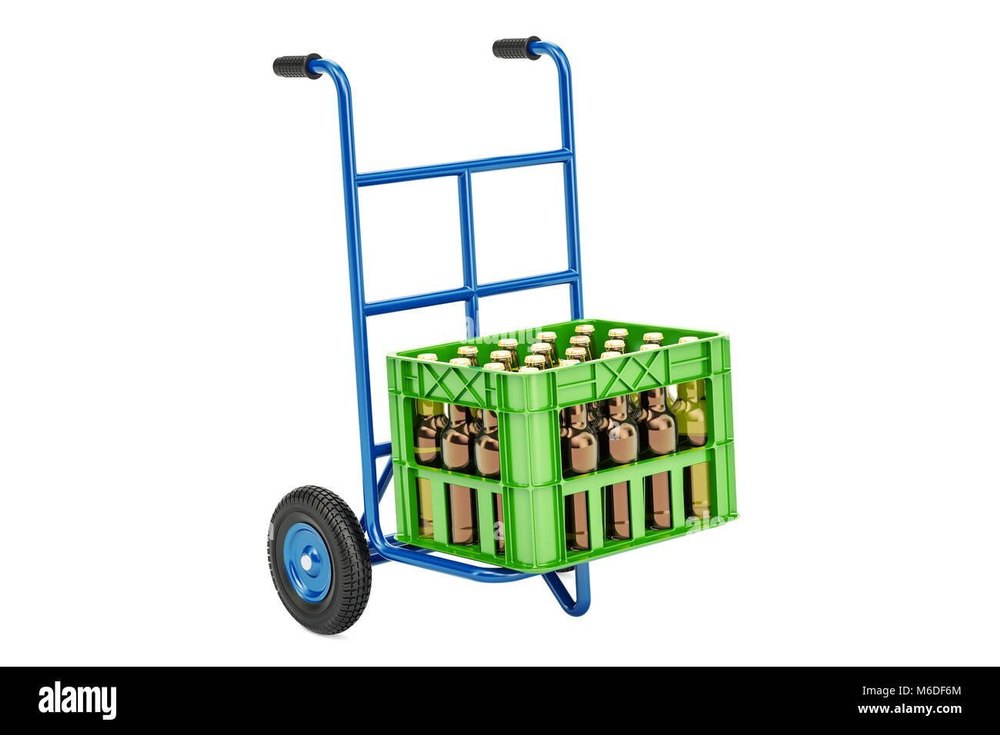 Mild Steel Crate Trolley