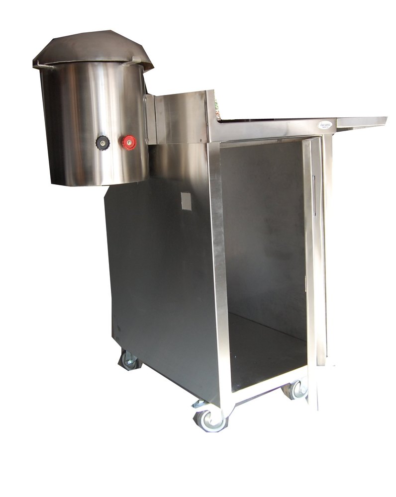 Mj Stainless Steel SS Rumali Trolley, For Hotels, Restaurants