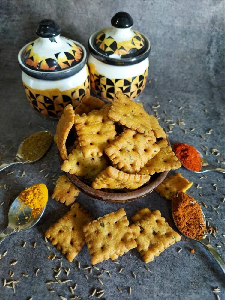 Whole Wheat Roasted Masala Puri