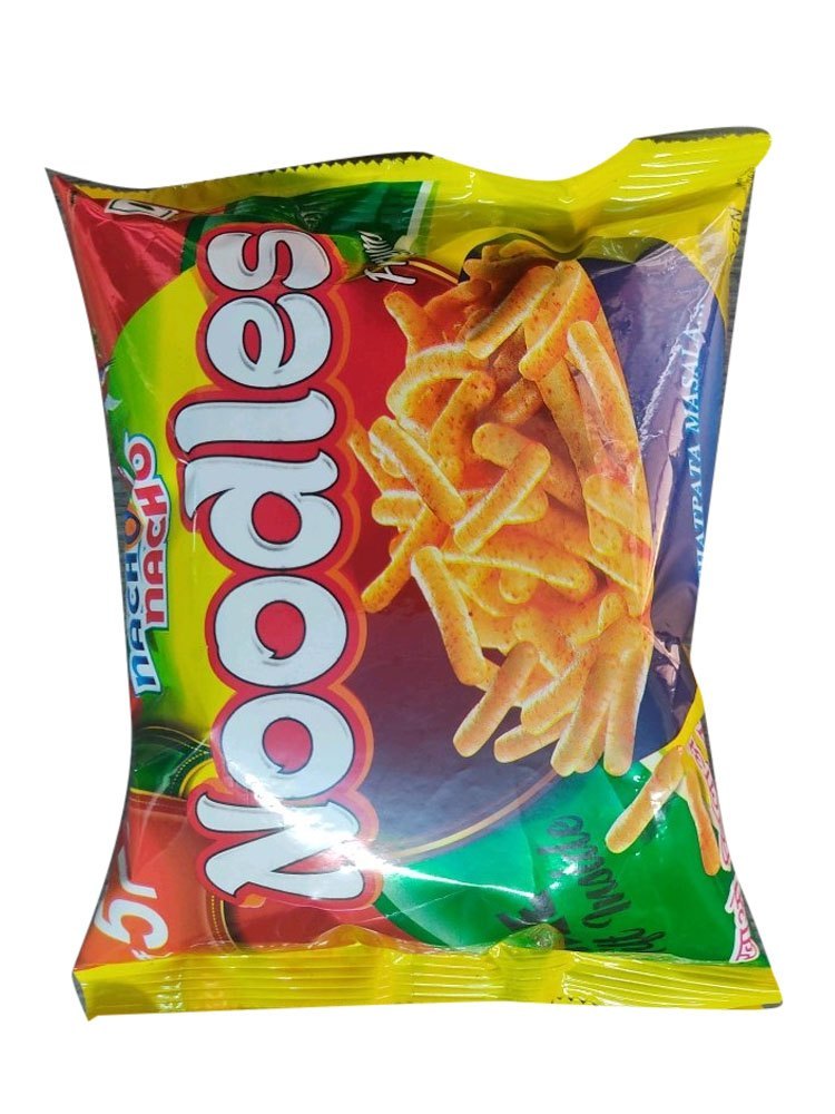 Ready To Eat Fryums, Namkeen Nacho Nacho Noodles Fryums, Packaging Size: 22 G