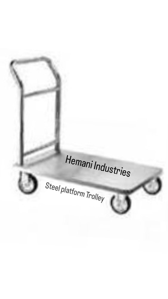 Hemani MS Steel Cage Trolley, For Industrial