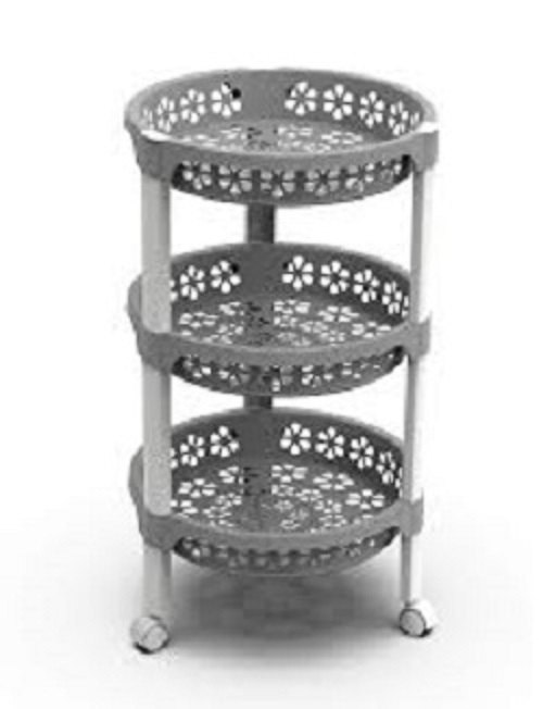Plastic Kitchen Trolley