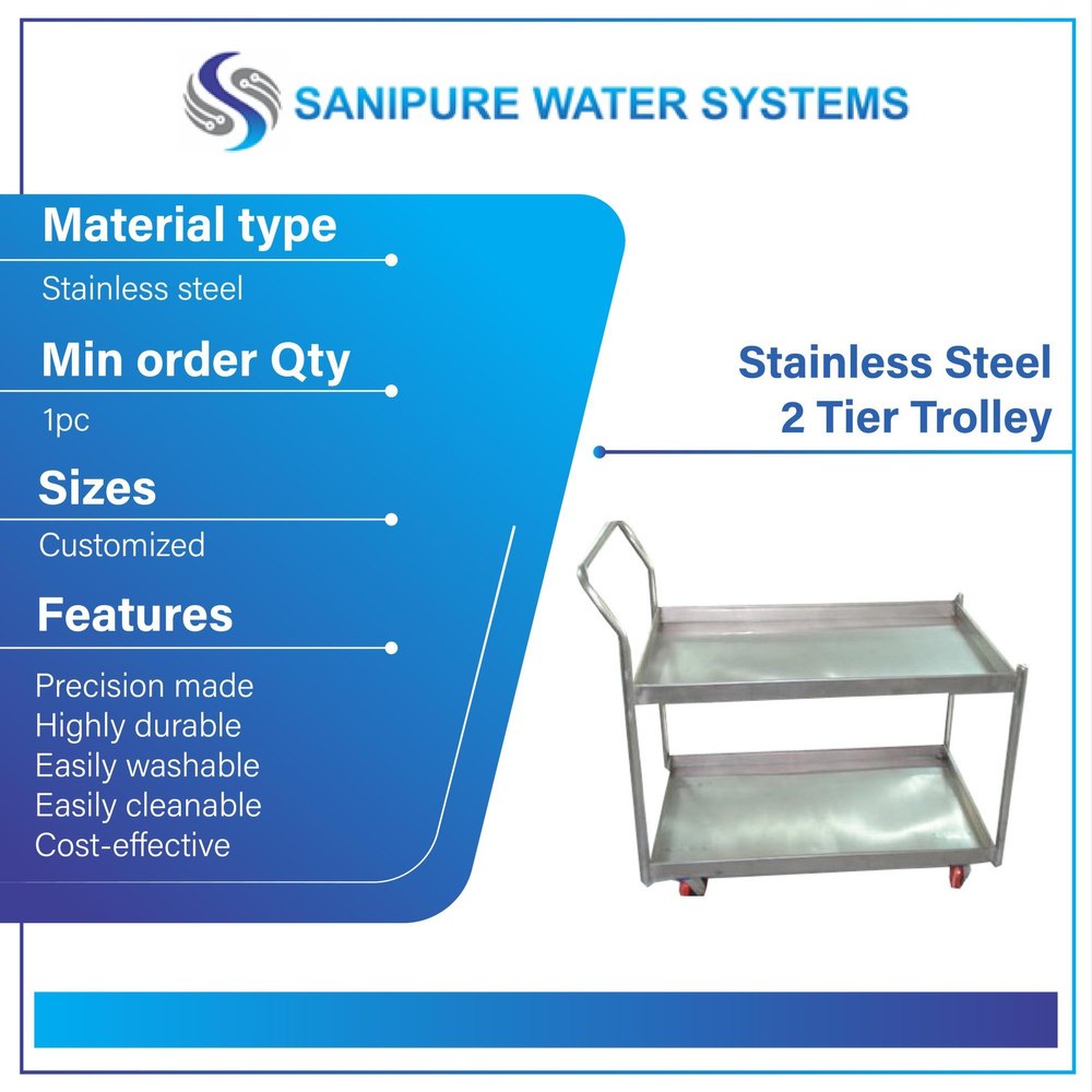 Sanipure Water Systems 2 tier Trolley