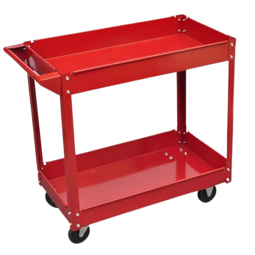 Mild Steel Tool Trolley 2 Tier, Load Capacity: 60 kg Udl