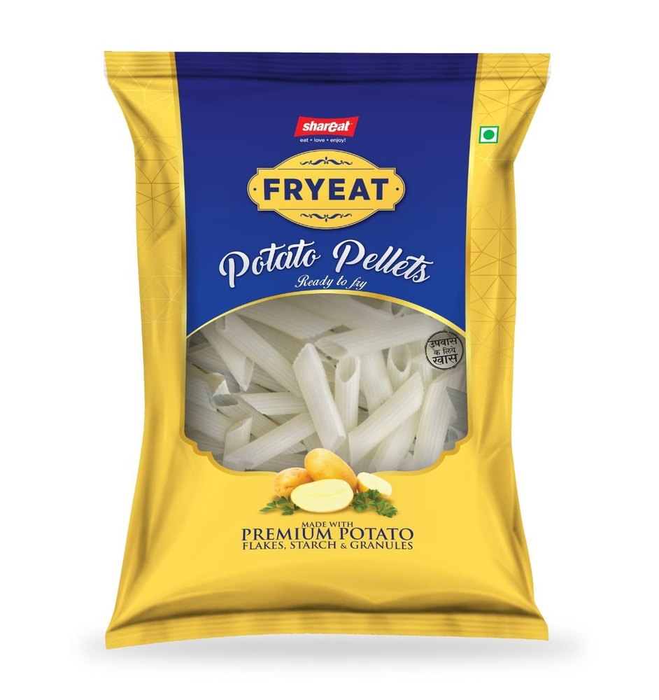 Raw Potato Chips Fryeat Penne 1kg
