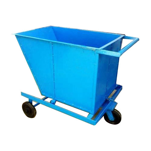 Mild Steel Tilting Trolley, For Material Handling