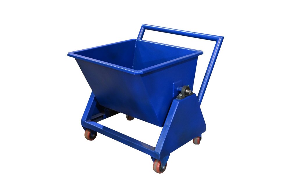 3 Feet Mild Steel Chip Trolley, For Industrial, Load Capacity: 300 Kg