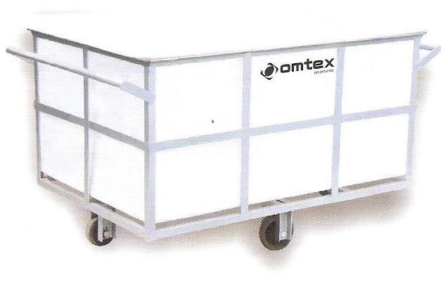 OMTEX Textile Processing Trolleys, Capacity: 480 LTR TO 3500 LTR
