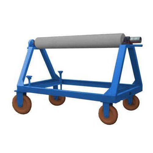 Four-Wheel Cloth Batching Trolley Ana Clothing Roll Trolley, Load Capacity: 100/3000 Kg