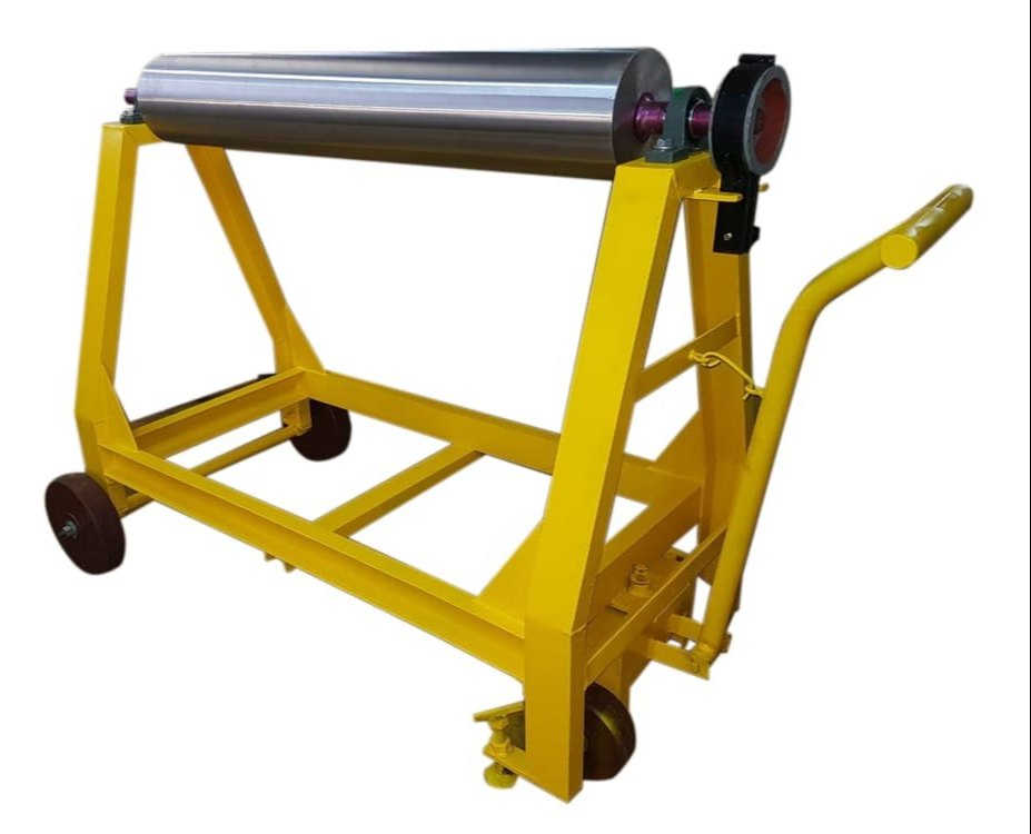 Mild Steel \'A \'Frame Fabric Batching Trolley, For Textile, Capacity: 3 Ton